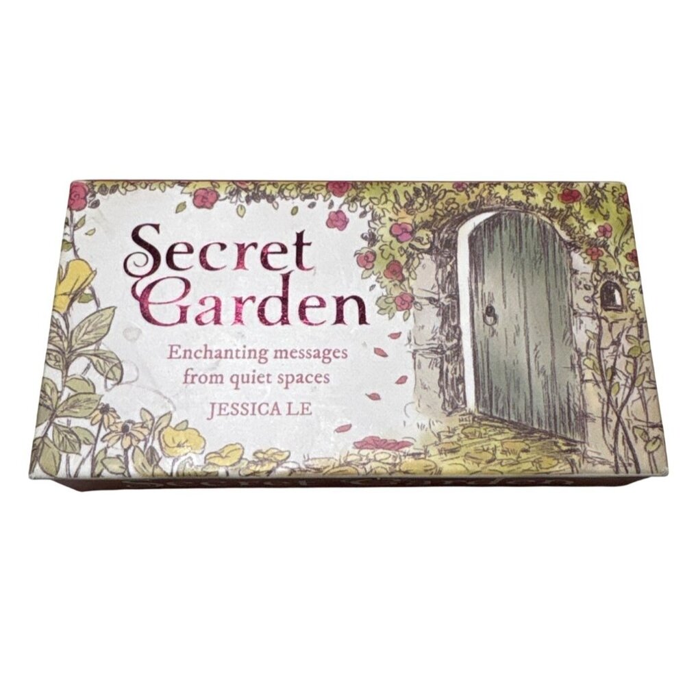 Secret Garden Inspiration & Guidance Card Deck By Jessica Le